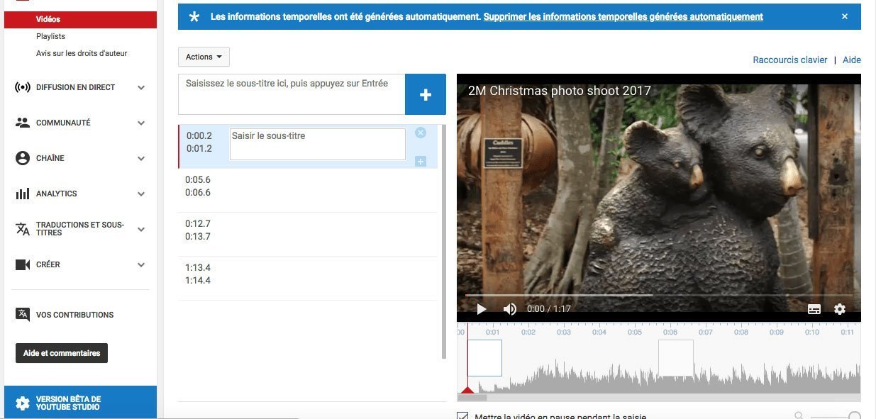 éditeur de sous-titres